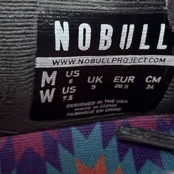 NOBULL Outwork Patchwork Trainer Shoes Men’s 6 Women’s 7.5 Gray Gum Superfabric - Picture 13 of 13